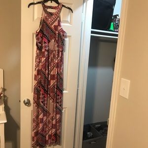 Long halter sundress